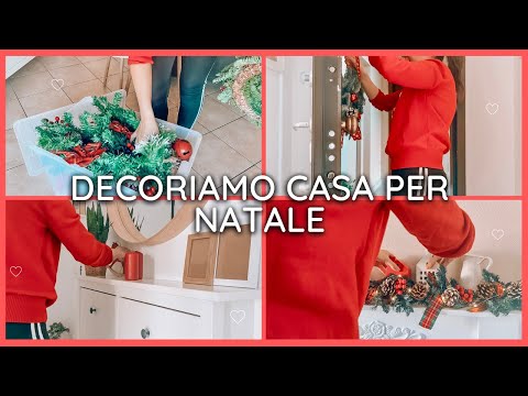 🎄 DECORIAMO LA CASA PER NATALE | Decorazioni natalizie in soggiorno | Christmas Home Decor