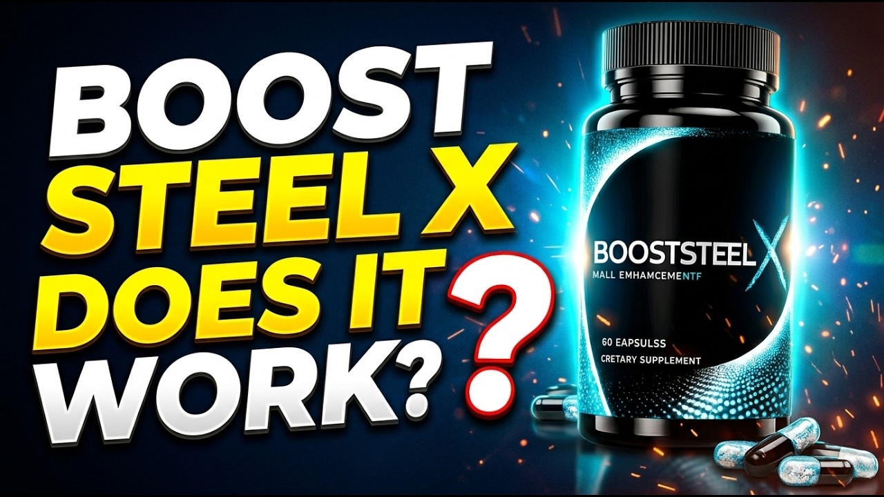 Boost Steel X Scam or Legit - Boost Steel X Price - Where to Buy Boost Steel X