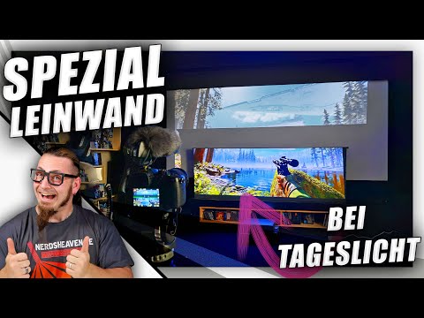 Was bringt eine Leinwand für Ultrakurzdistanzbeamer? VIVIDSTORM