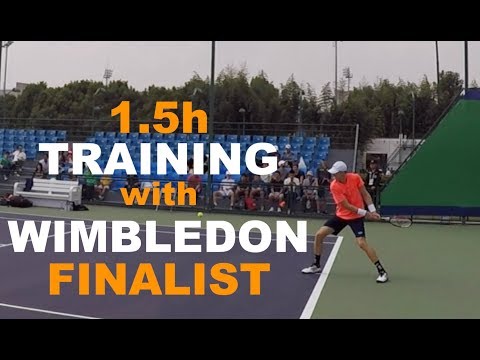 Training With Kevin Anderson - Part 1 | Rolex Shanghai Masters 2018 (TENFITMEN)