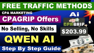 CPA Marketing Without Spending Money | Free Traffic Strategy thumbnail