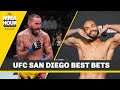 GC and Helwani: Best Bets for UFC San Diego - MMA Fighting