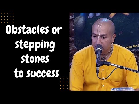 25th Dec. '22 | H.G. Gauranga Prabhu | Obstacles or  stepping stones to success | ISKCON Chowpatty.