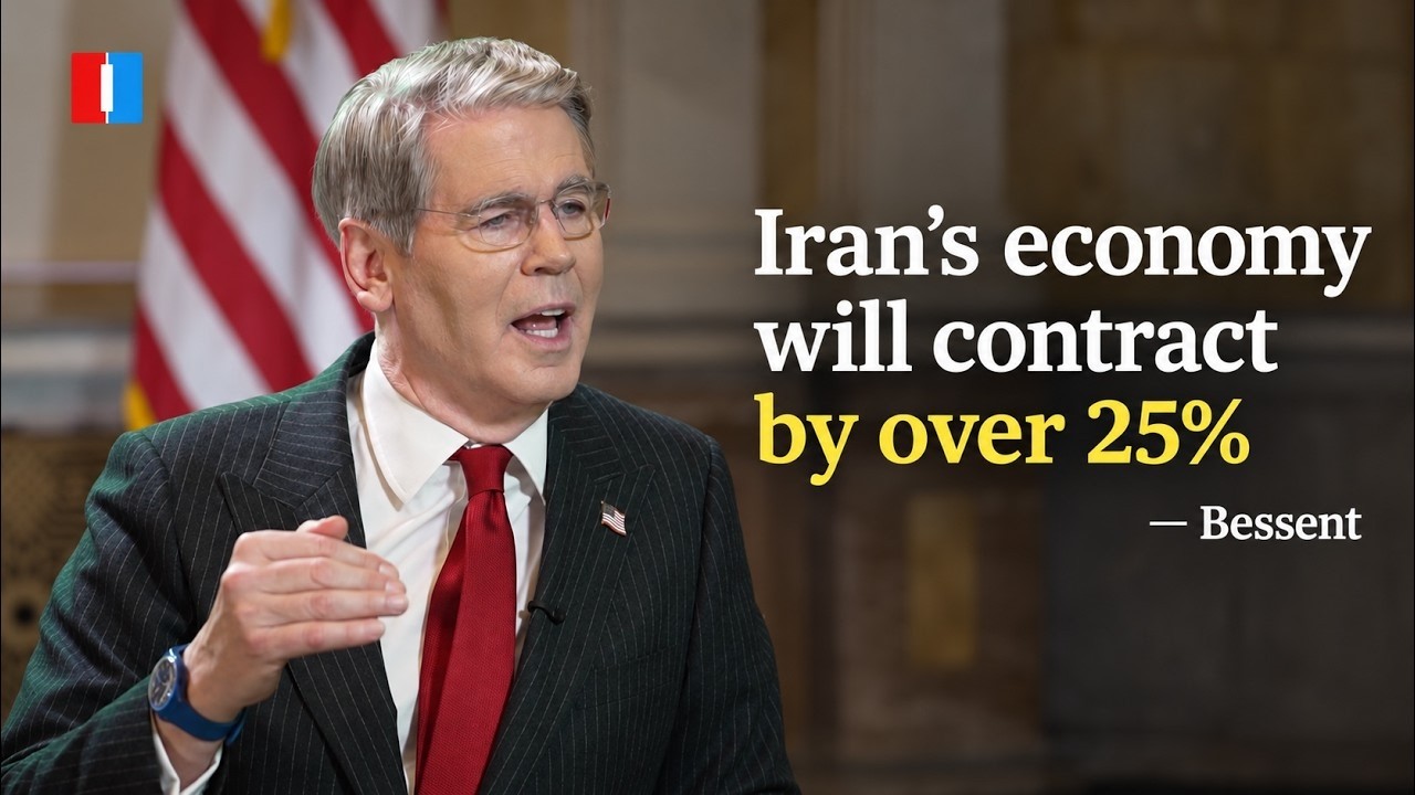 US Treasury Secretary Bessent to Iran International: Iran’s economy to shrink by over 25%