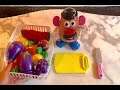 Cutting More Vegetables With Mr Potato Head