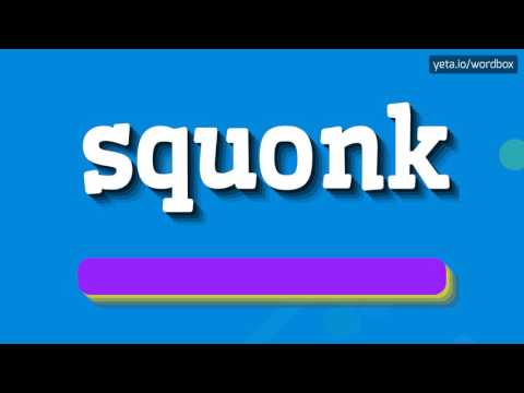 SQUONK - HOW TO PRONOUNCE IT!?