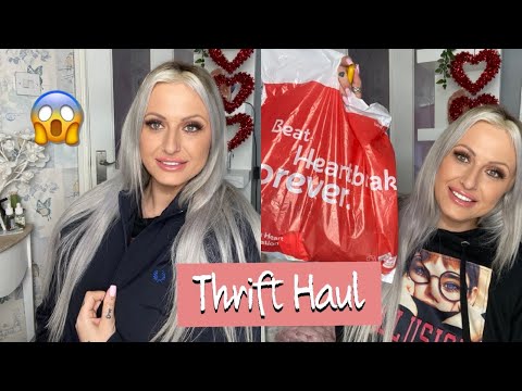 THRIFTING HAUL - CHARITY SHOP HAUL | VINTAGE + RETRO | UK THRIFT SHOPPING | Victoria Chic