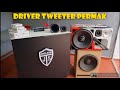 DRIVER E TWEETER PERMAK BAIXO CUSTO E TOCA MUITO