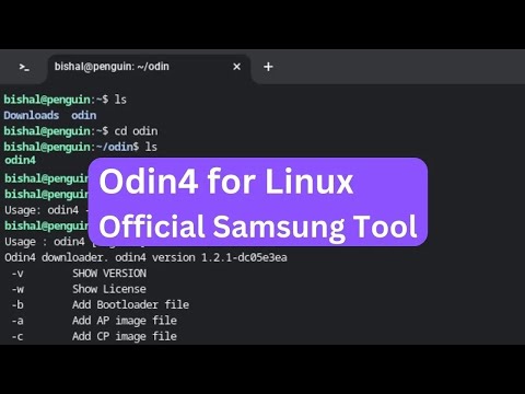 Odin4 for Linux: The Official Samsung Firmware Flash Tool