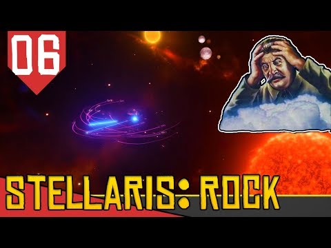 INVADINDO o Comunistão! - Stellaris Lithoids 2.5 #06 [Série Gameplay Português PT-BR]