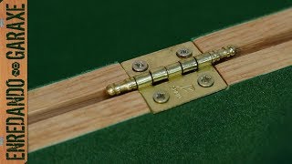 Cómo poner bisagras a una caja de madera