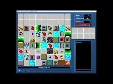 CCLP4 level 145 solution - 512 seconds