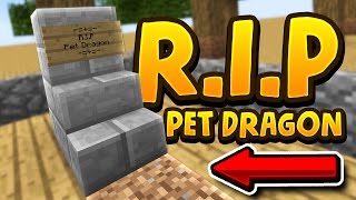 Minecraft: DRAGON-PET FUNERAL!! SkyFactory W/ SSundee