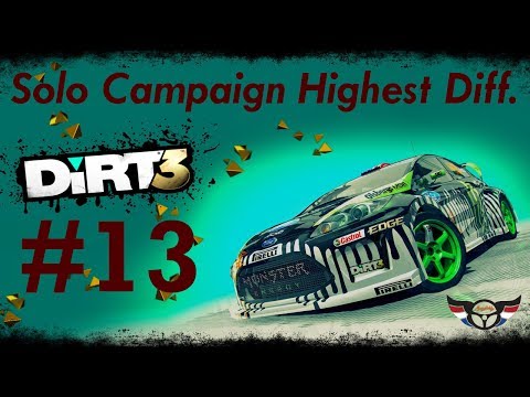 Let's play DiRT 3 - Solo campaign - highest difficulty - ep13