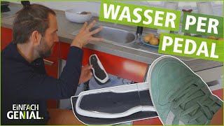 Komfortabel und sparsam: Wasser per Pedal | Einfach Genial | MDR