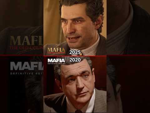 Mafia: Old Country (2025) VS Mafia: DE (2020) - Facial Animations Comparison (The Don)