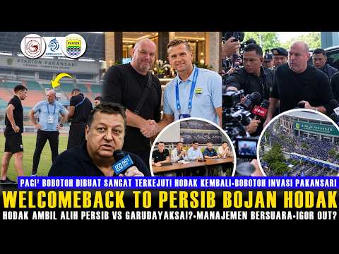🔵PAGI² BOBOTOH DIBUAT SANGAT HEBOH😱HODAK AMBIL ALIH SKUAD PERSIB🔥JELANG VS GARUDAYAKSA🔥MILOS TAKJUB