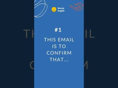 10 Useful business Email Phrases