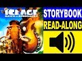 Ice Age 3 Read Along Story Book Read Aloud Story Books Ice Age 3 Dawn Of The Dinosaurs