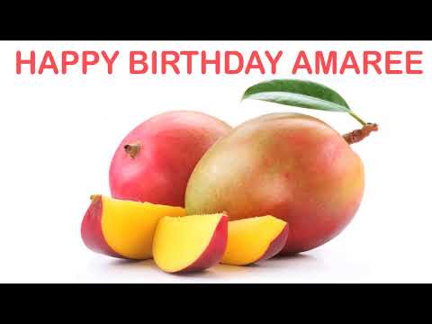 Amaree Fruits & Frutas - Happy Birthday