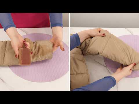 Don't throw away your old tights! They'll make your jacket look brand new.