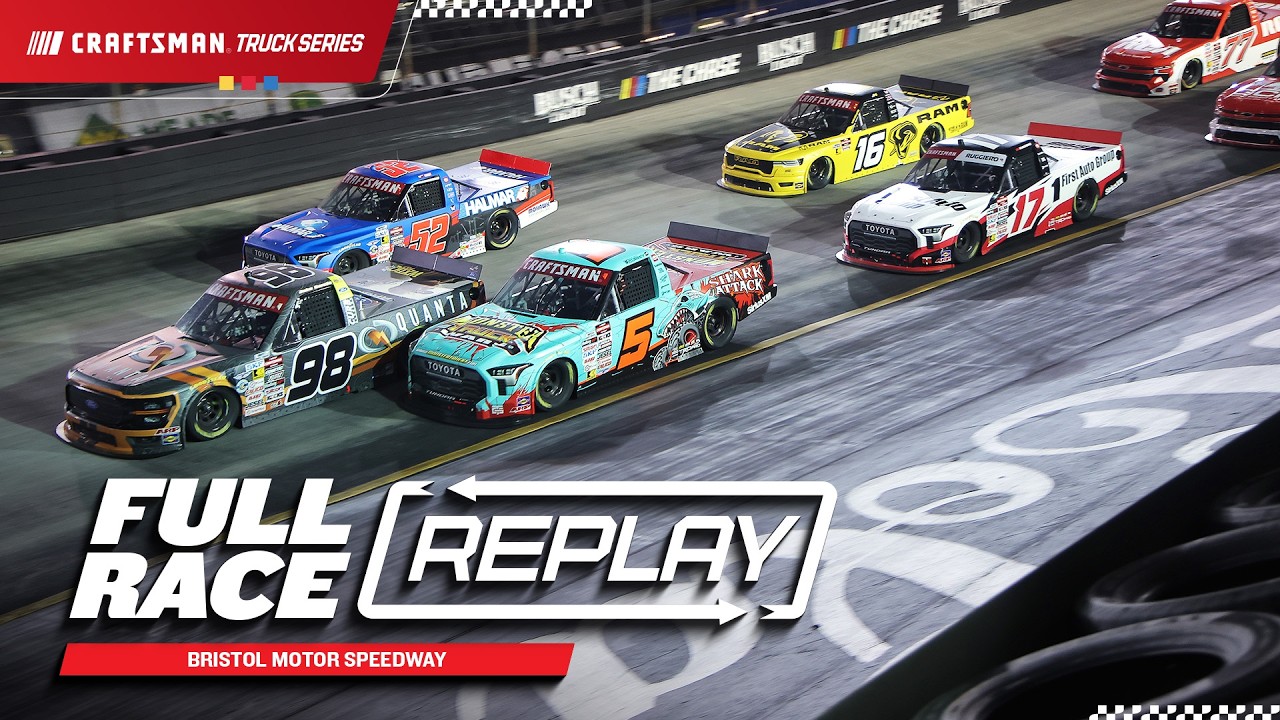 NASCAR Craftsman Truck Series Full Race Replay at Bristol