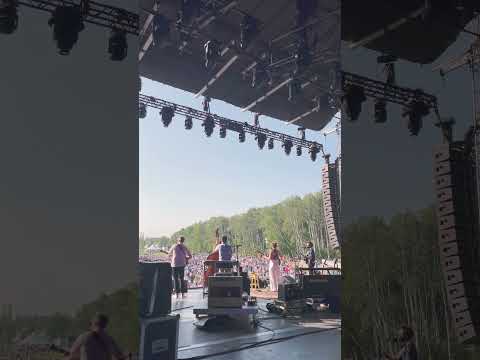 Joey sings with Ruth Moody at Winnipeg Folk Fest #thebroslandreth #joeylandreth #ruthmoody