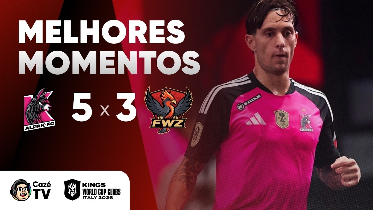 MELHORES MOMENTOS: ALPAK 5 X 3 FWZ | COPA DO MUNDO DE CLUBES KINGS LEAGUE | 3ª RODADA