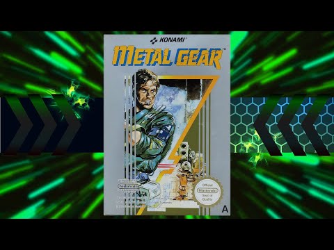 Metal Gear. NES playthrough. Gameplay/walkthrough/guide. No Commentary