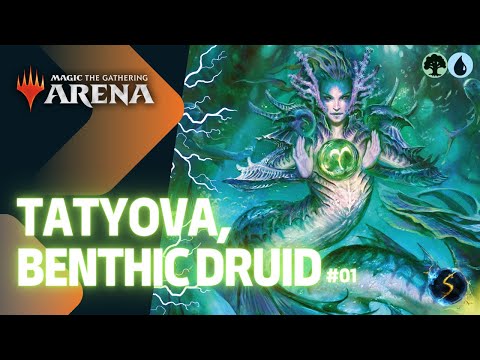 It's Showtime: Tatyova, Benthic Druid 🌲💧 #01 - MTG Arena - Historic Brawl