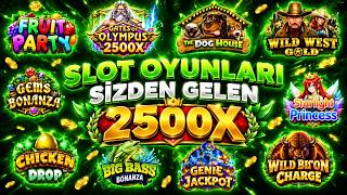 SİZDEN GELENLER 📍 SLOT OYUNLARI 📍SWEET BONANZA 2500X 📍 MAX WİNLER ÖZEL SERİ (SLO