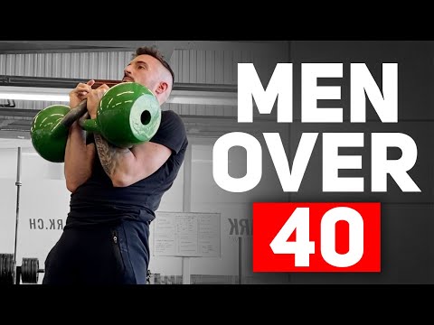 5 Kettlebell Exercises For Men Over 40 - (WORKOUT INCLUDED)