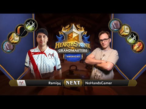 Rami94 vs NoHandsGamer | 2021 Hearthstone Grandmasters Americas | Top 8 | Season 1 | Week 2