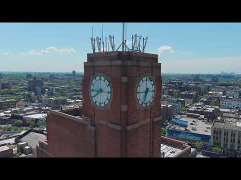Bronx View Through Emigrant Savings Bank