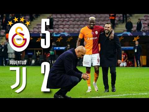 GALATASARAY  vs JUVENTUS 5-2 | UEFA Champions League 2026 #football #ucl
