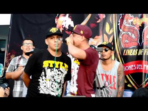 Valles T(Col) Lancer Lirical(Vzl) vs Leo Taylor - Cuartos - Dragones del freestyle 2vs2