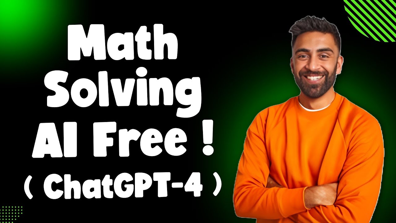 🤖 Solve Math Problems in Seconds with This AI Bot (FREE & EASY!) 💡ChatGPT-4 Math Solve AI 100% Free!