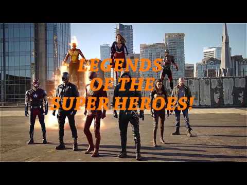 Legends of the CW Superheroes intro