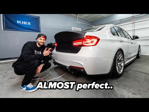 Test Fitting My BMW CSL Style Trunk | F30/ F80
