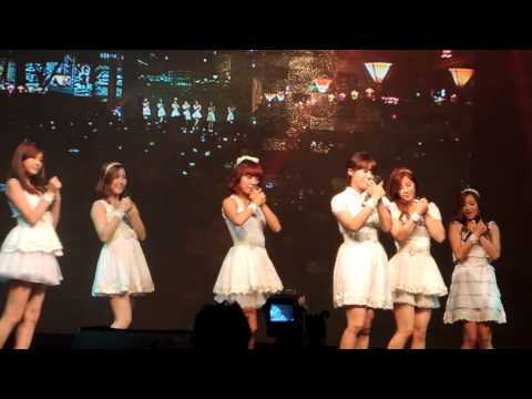 FANCAM Apink-I don't know THE ONE CONCERT