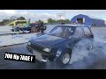 700Hp 7age Starlet Racing at Malmö Raceway NoPrep