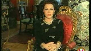 Sara Montiel a los 70 años en su casa de Madrid (1998)