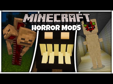 Top 10 HORROR Minecraft Mods That Will Make You Quit The Game! Hardcore Darkness, The Backrooms.