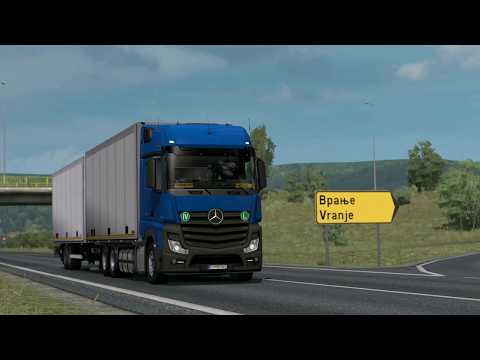 ETS2 Mercedes Actros MP4 2545 Vranje - Bitola
