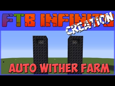 Wither Auto Killer - Nether Star Every 3 Seconds - FTB Infinity