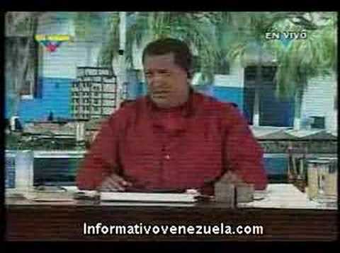 Hugo Chávez insulta a Alvaro Uribe: Triste peón