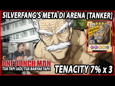 🔥🔥TANKER META JUANCUKK!! KERASNYA KAYA BETON (SILVERFANG META) - ONE PUNCH MAN:The Strongest