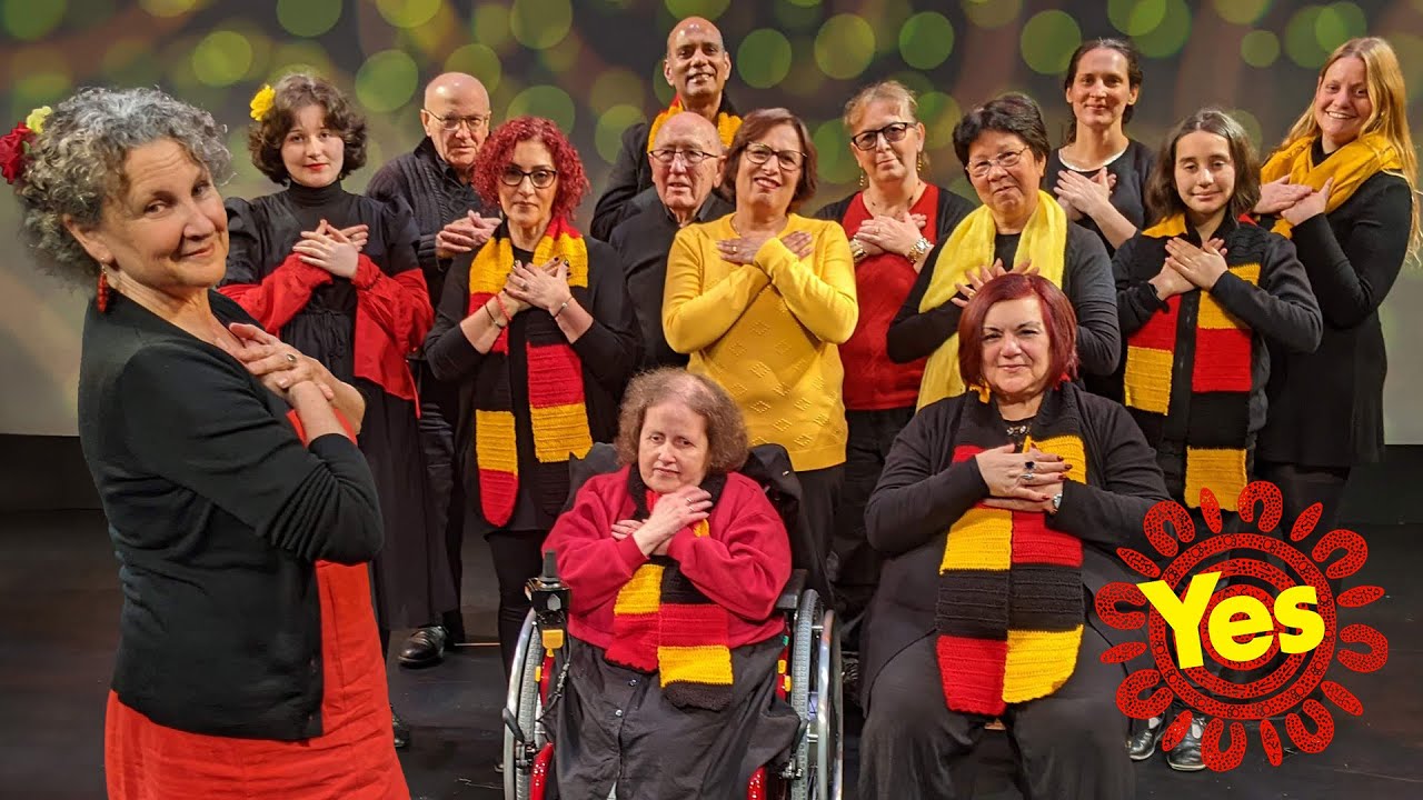Brimbank Multicultural Community Choir sings 'Voice!' by Suze Pratton