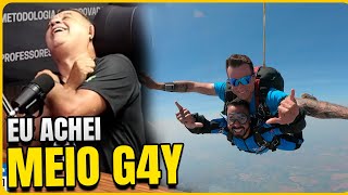 Sergeant Castro talks about the day he went skydiving.