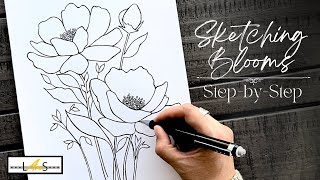 Flower Sketching Made Easy: Unlock Your Artistic Potential! Step-by-step Guide: How to Draw Flowers!